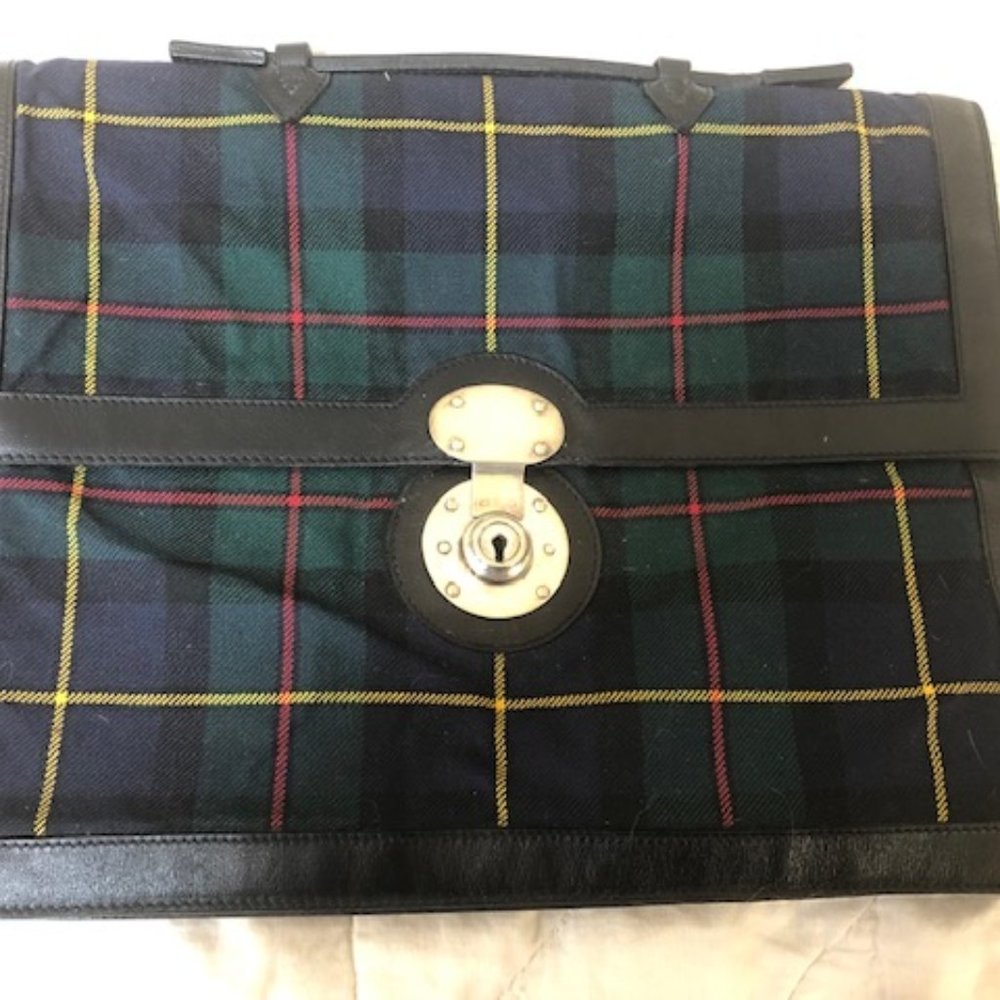 Elegant Ralph Lauren Collection Satchel Bag